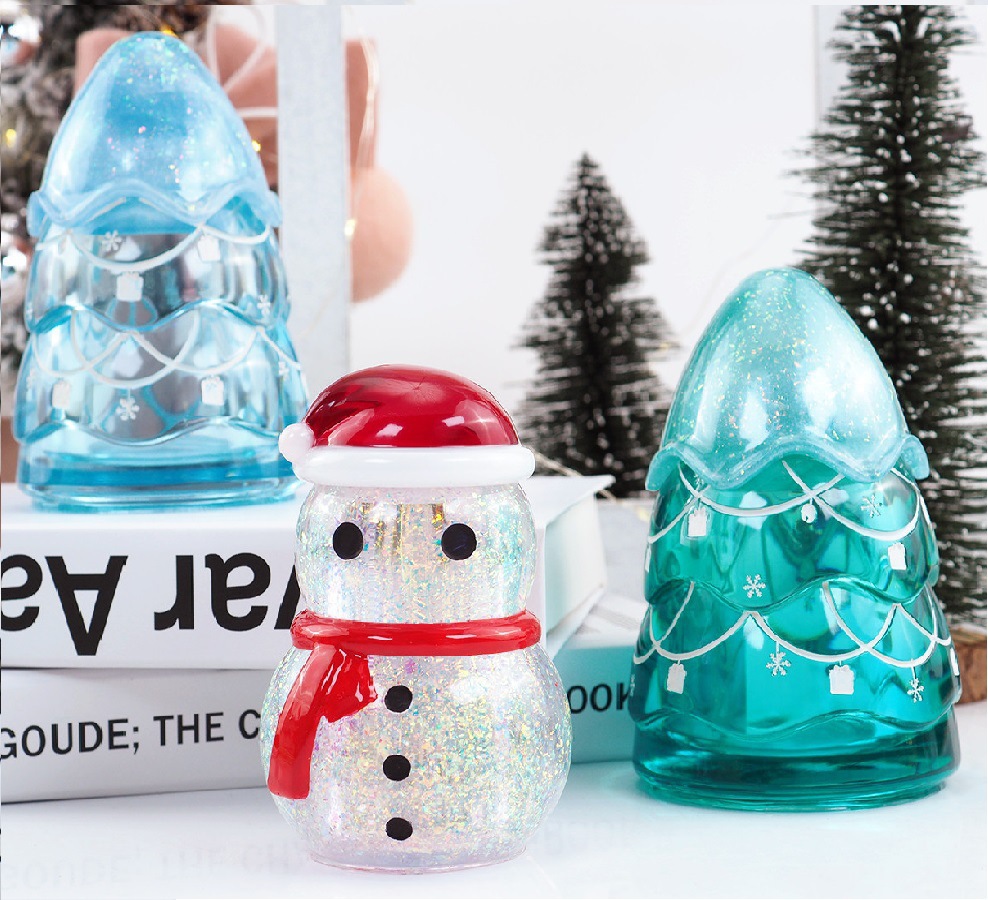 คริสต์มาส Jar อีพ็อกซี่เรซินแม - Craft Embellishment Storage บทวิจารณ์และราคา