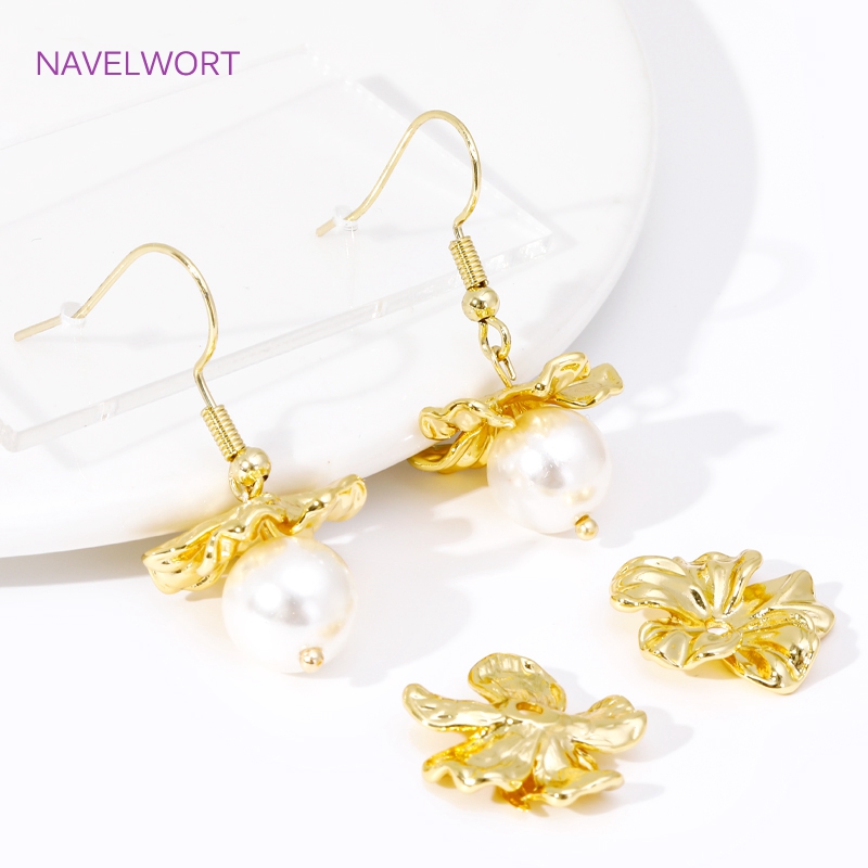 ฝาครอบลูกปัดรูปดอกไม้ขนาดใหญ่ช - Embellishment Crafts บทวิจารณ์และราคา