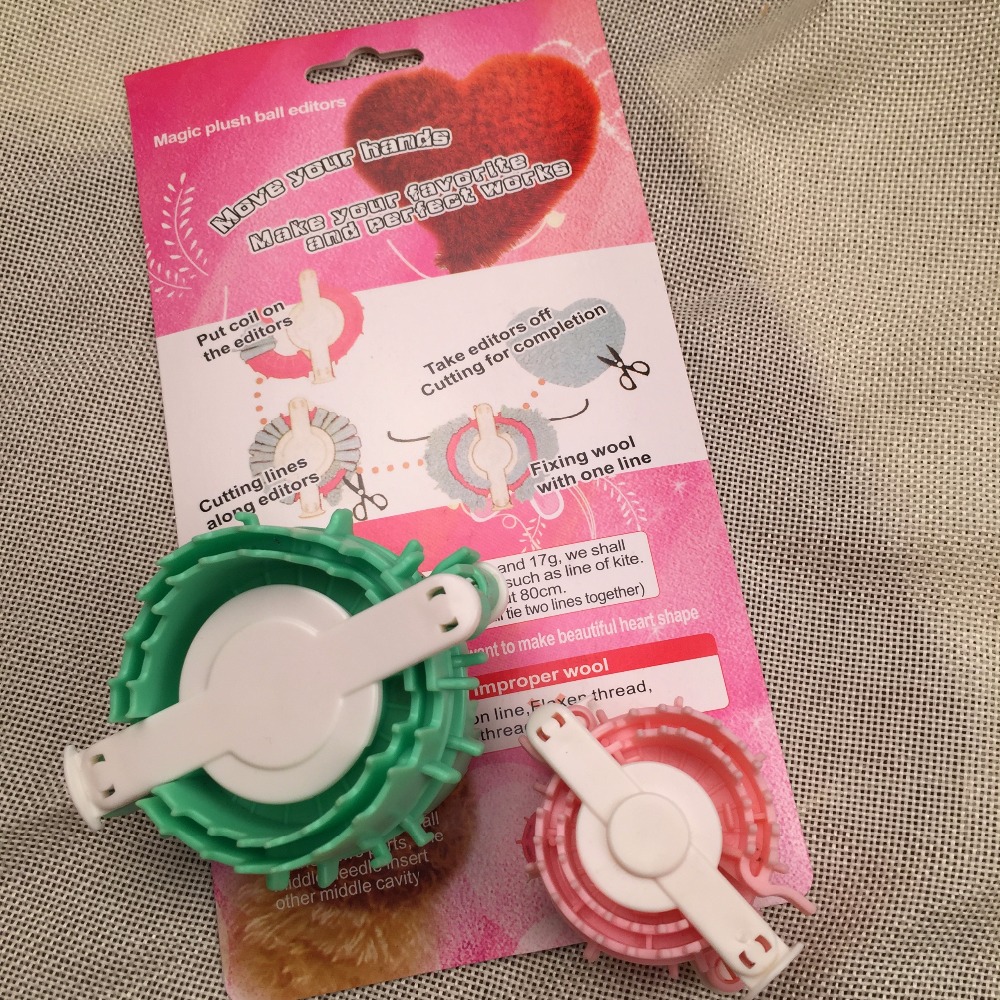 จัดส่งฟรี Pompom Maker หวานหัว - Pom Pom Maker Tool บทวิจารณ์และราคา