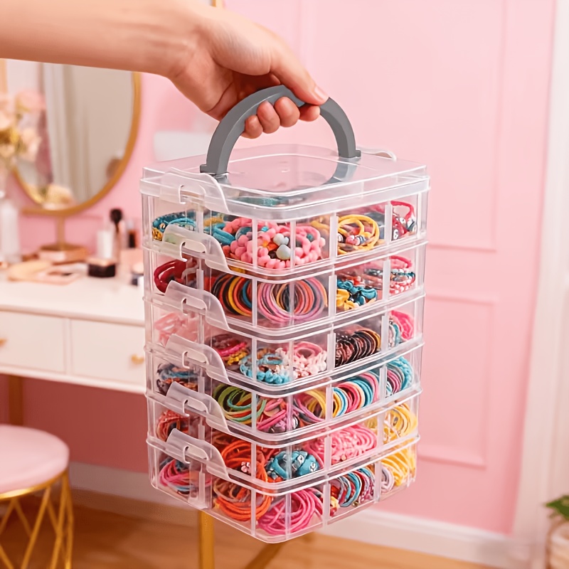 กล่องเก็บของแบบใส 5 ชั้น พร้อม - Craft Embellishment Storage บทวิจารณ์และราคา