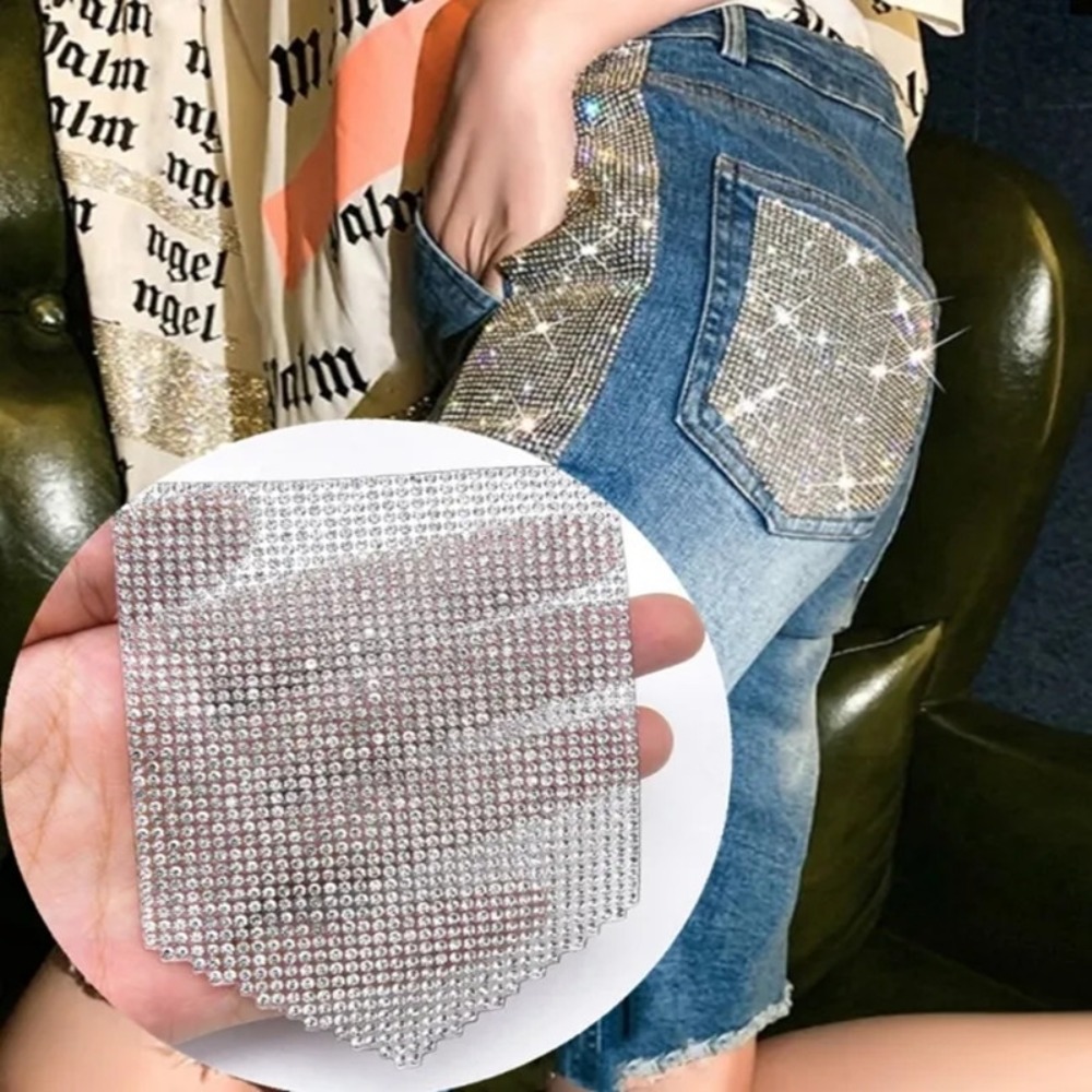Luxury Rhinestone แพทช์ Jean A - Hotfix Rhinestone Sheet บทวิจารณ์และราคา