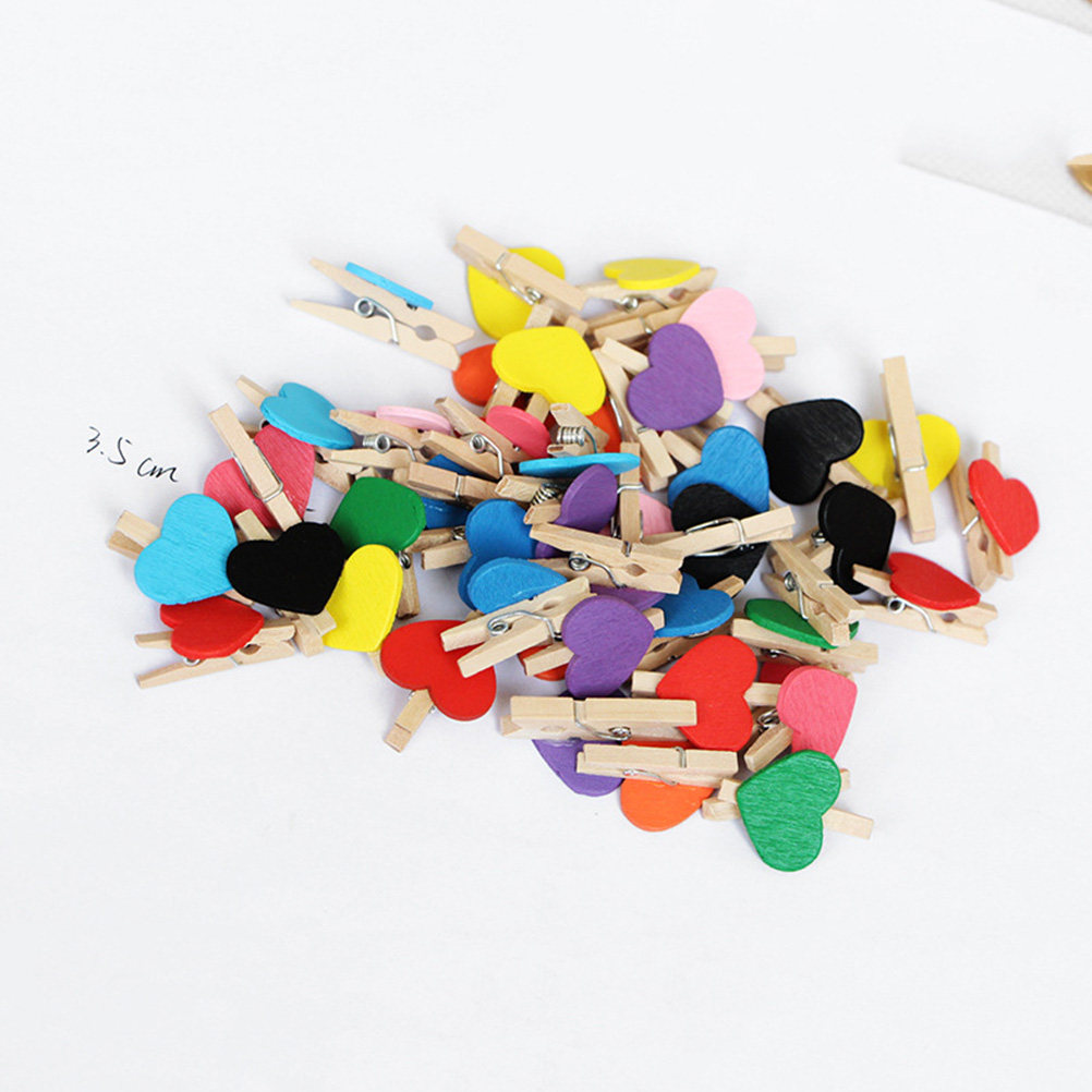 คลิปหนีบผ้าไม้ขนาดเล็ก 50 ชิ้น - Christmas Craft Embellishment บทวิจารณ์และราคา