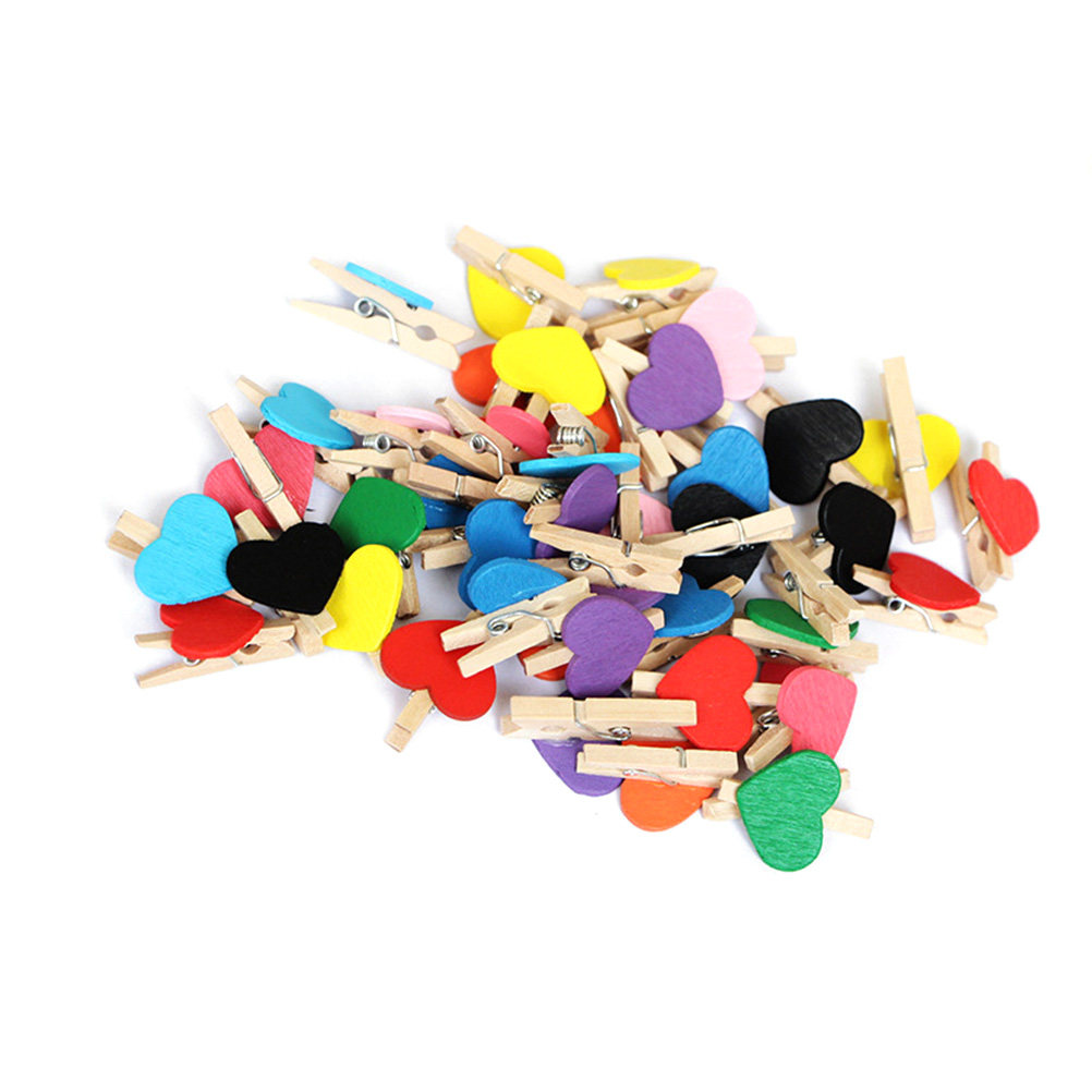 คลิปหนีบผ้าไม้ขนาดเล็ก 50 ชิ้น - Christmas Craft Embellishment บทวิจารณ์และราคา